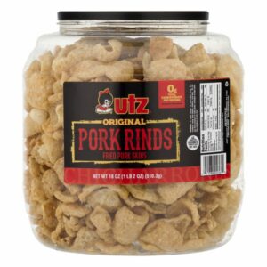 utz pork rind barrel 18 oz