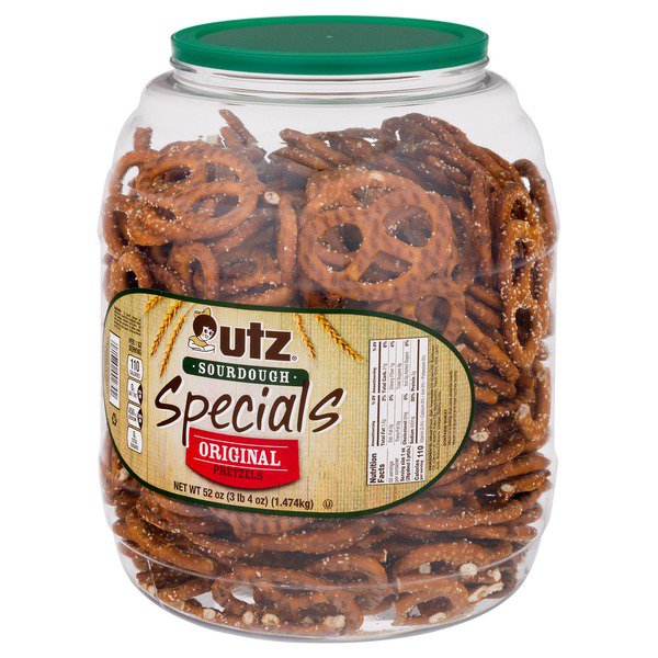 utz sourdough pretzels 52 oz 1