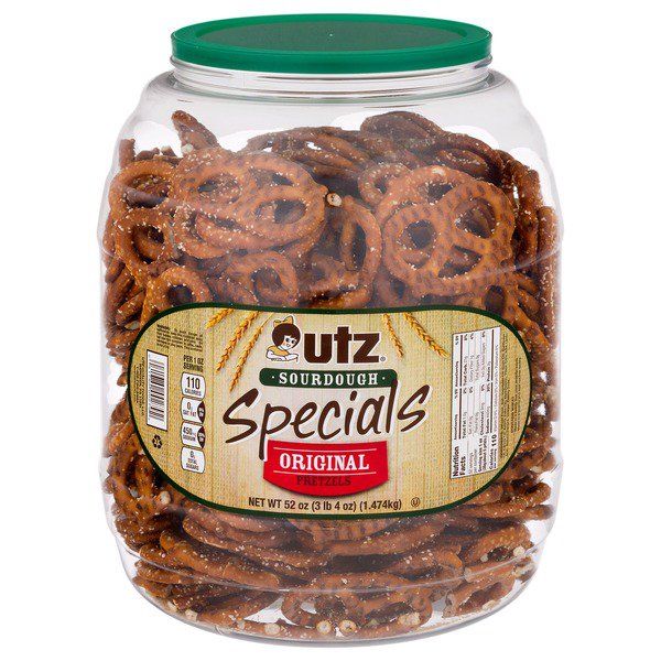 utz sourdough pretzels 52 oz