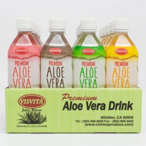 visvita aloe vera variety pack 20 x 16 9 oz