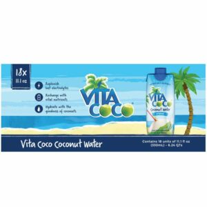 vita coco pure coconut water 18 x 11 1 fl oz