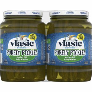 vlasic kosher dill baby pickles 2 x 32 oz