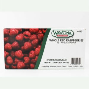 wawona raspberries 2 5 lb case
