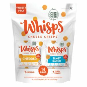 whisps cheddar tangy ranch crisps 14 63 oz