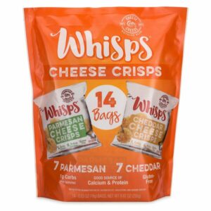 whisps cheese crisps variety parmesan cheddar 14 ct