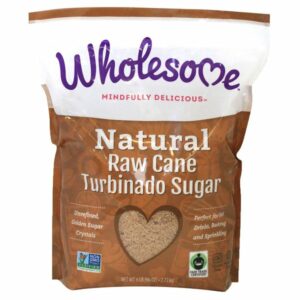 wholesome natural raw cane sugar 6 lbs