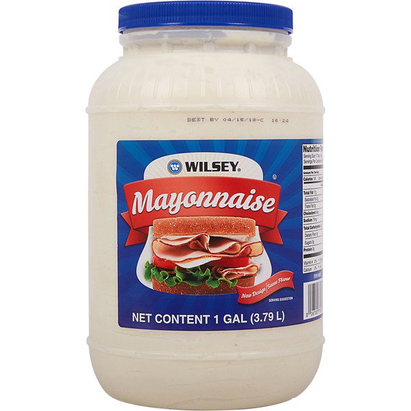 wilsey whole egg mayonnaise 1 gal