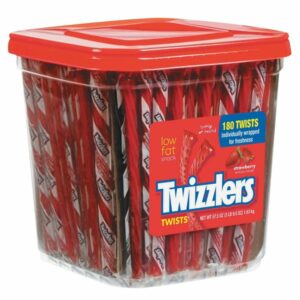 wizzler strawberry twists 180 ct x 57 5 oz