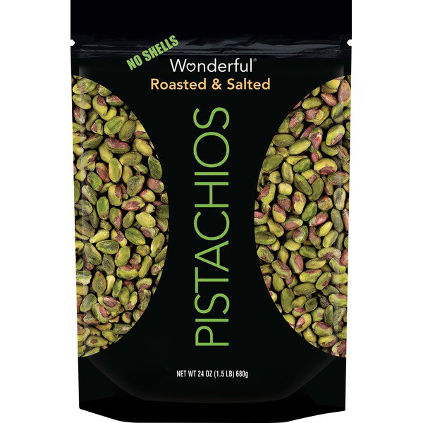 wonderful shelled pistachios 24 oz