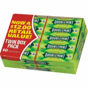 wrigleys doublemint chewing gum original 35 cent gum 5 stick 40 ct