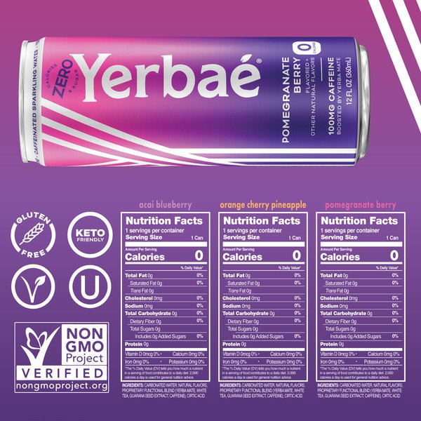 yerbae sparkling water 12 12oz cans 1