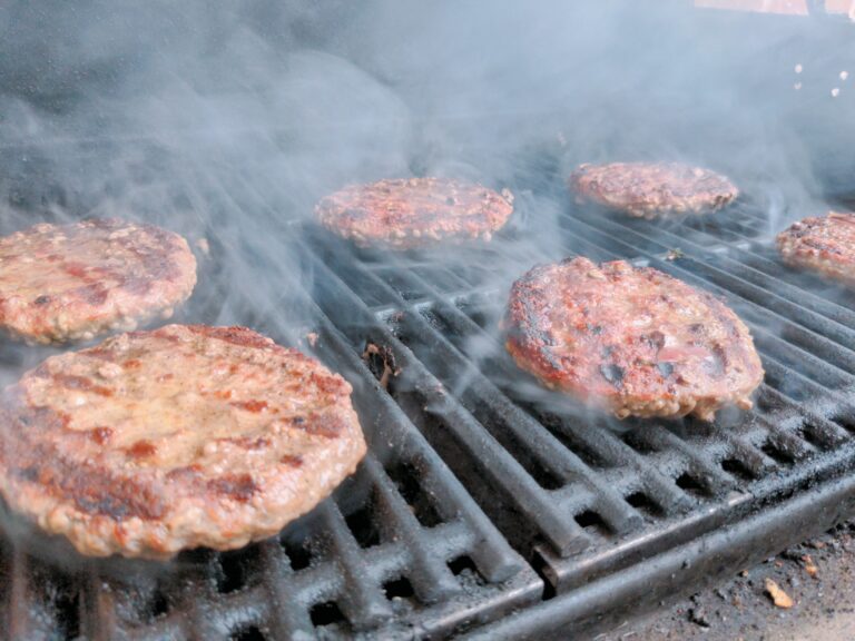 Cooking Costco Grass Fed Patties scaled