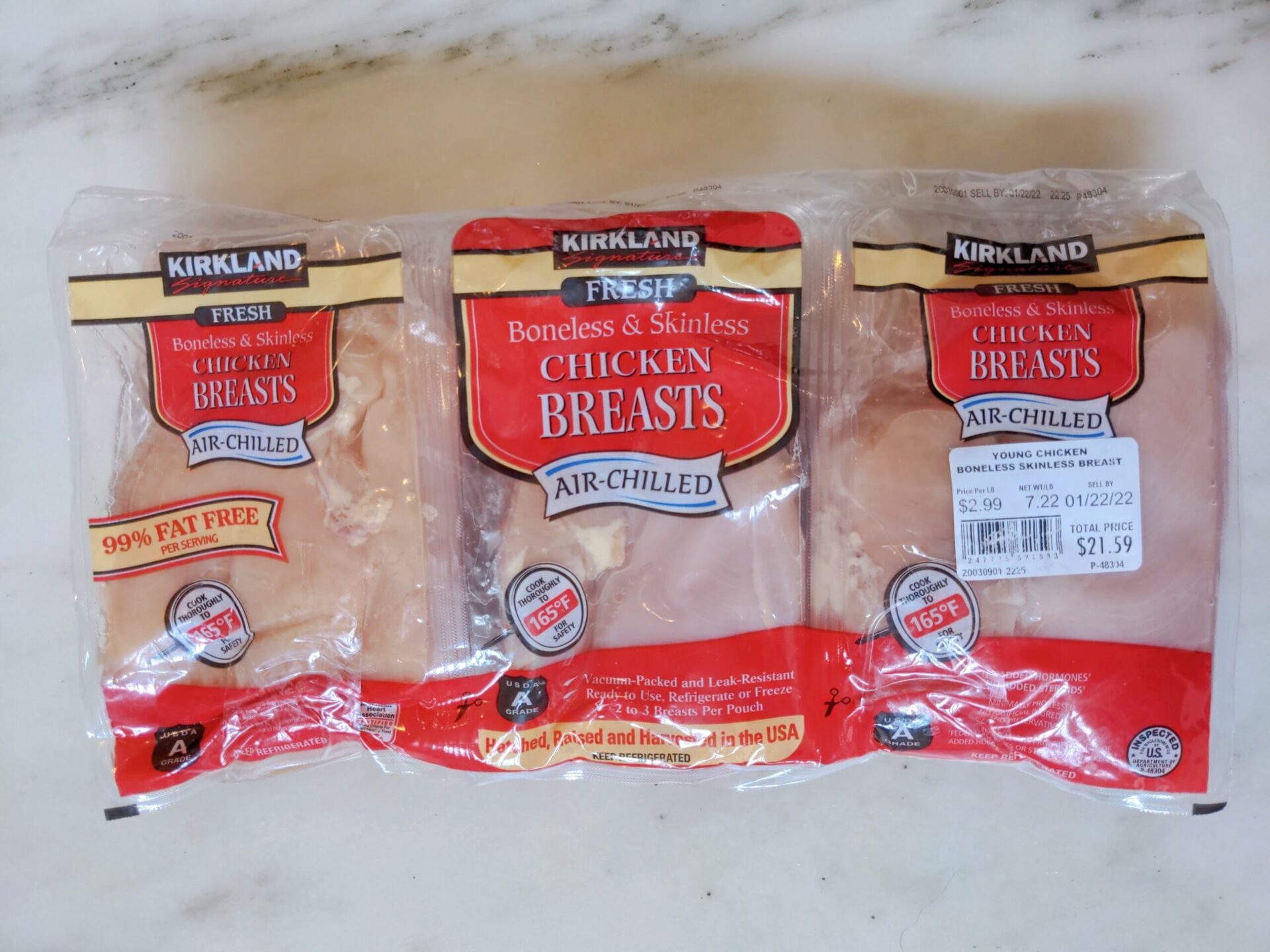 Costco Boneless Skinless Chicken Breast scaled