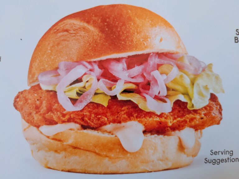 Costco Chicken Sandwich Closeup scaled