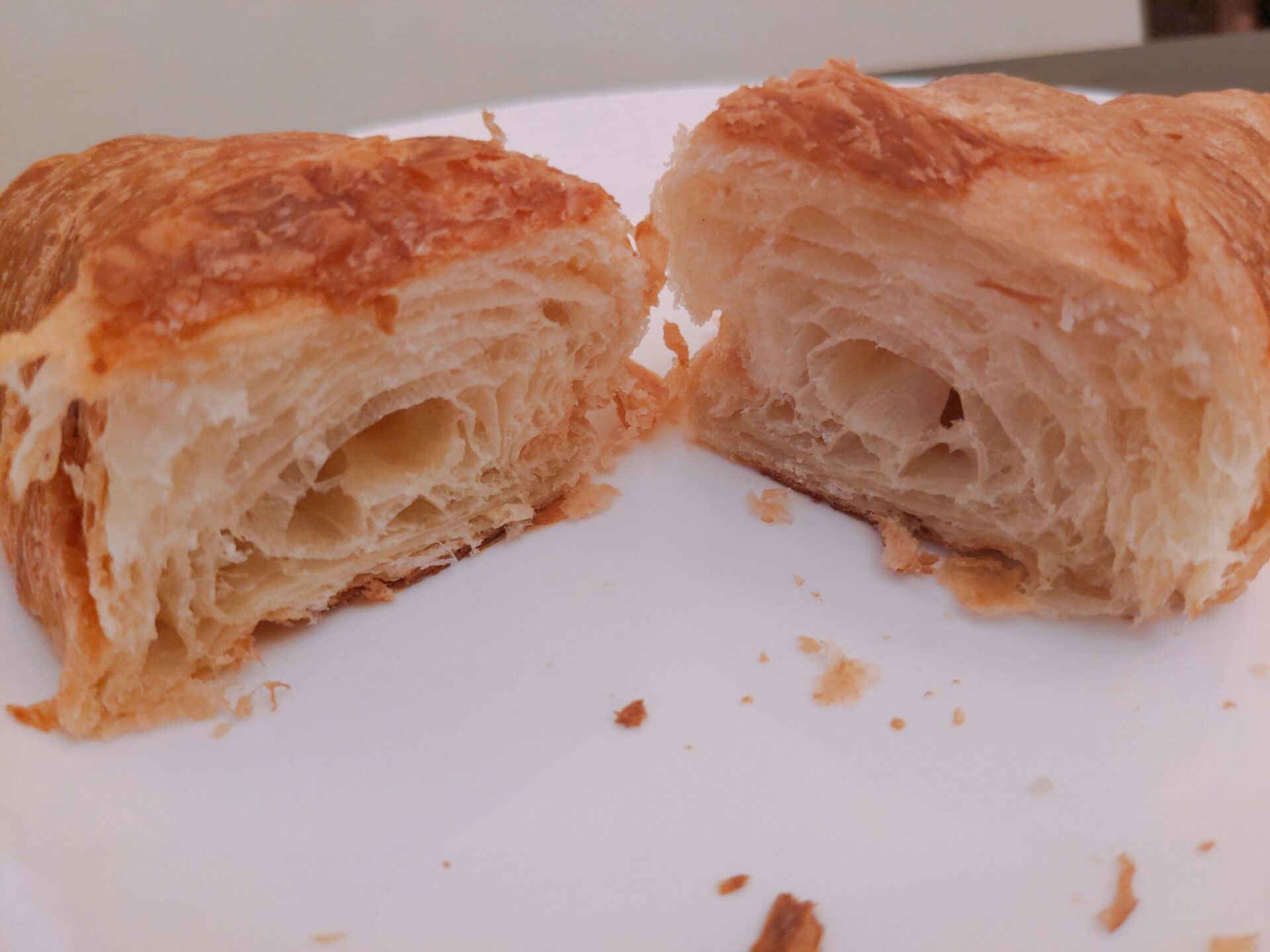 Costco Croissant Inside scaled
