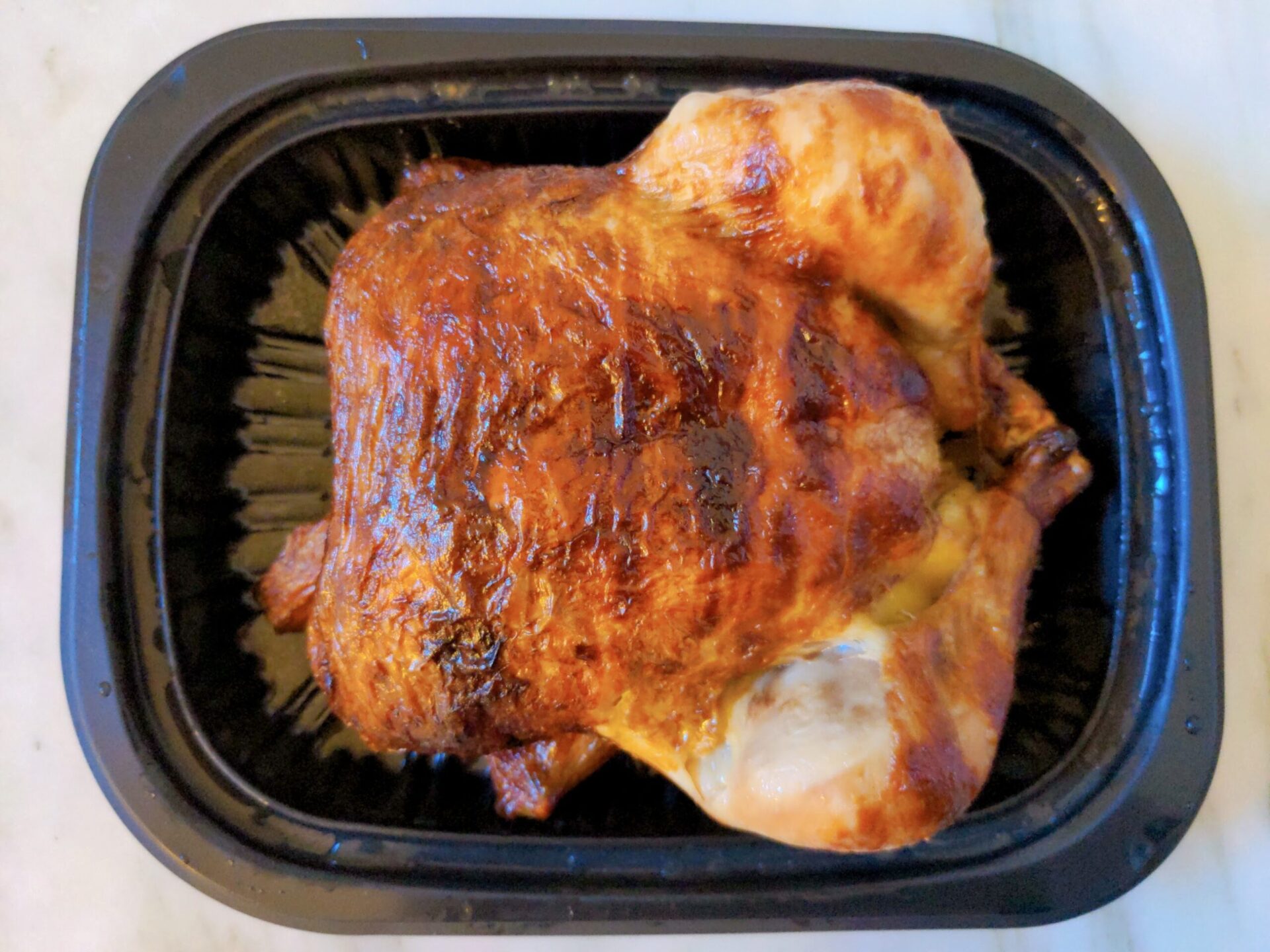 Costco Rotisserie Chicken Picking scaled