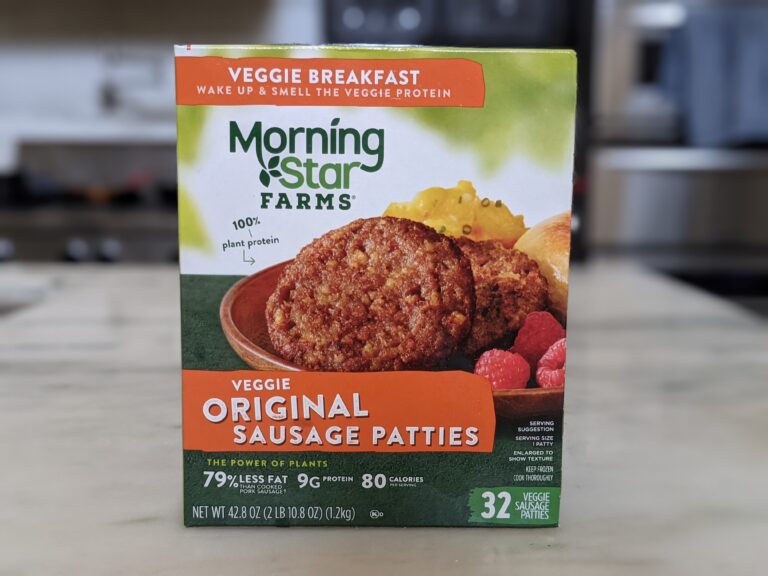 MorningStar Farms Veggie Sausage Patty Costco scaled
