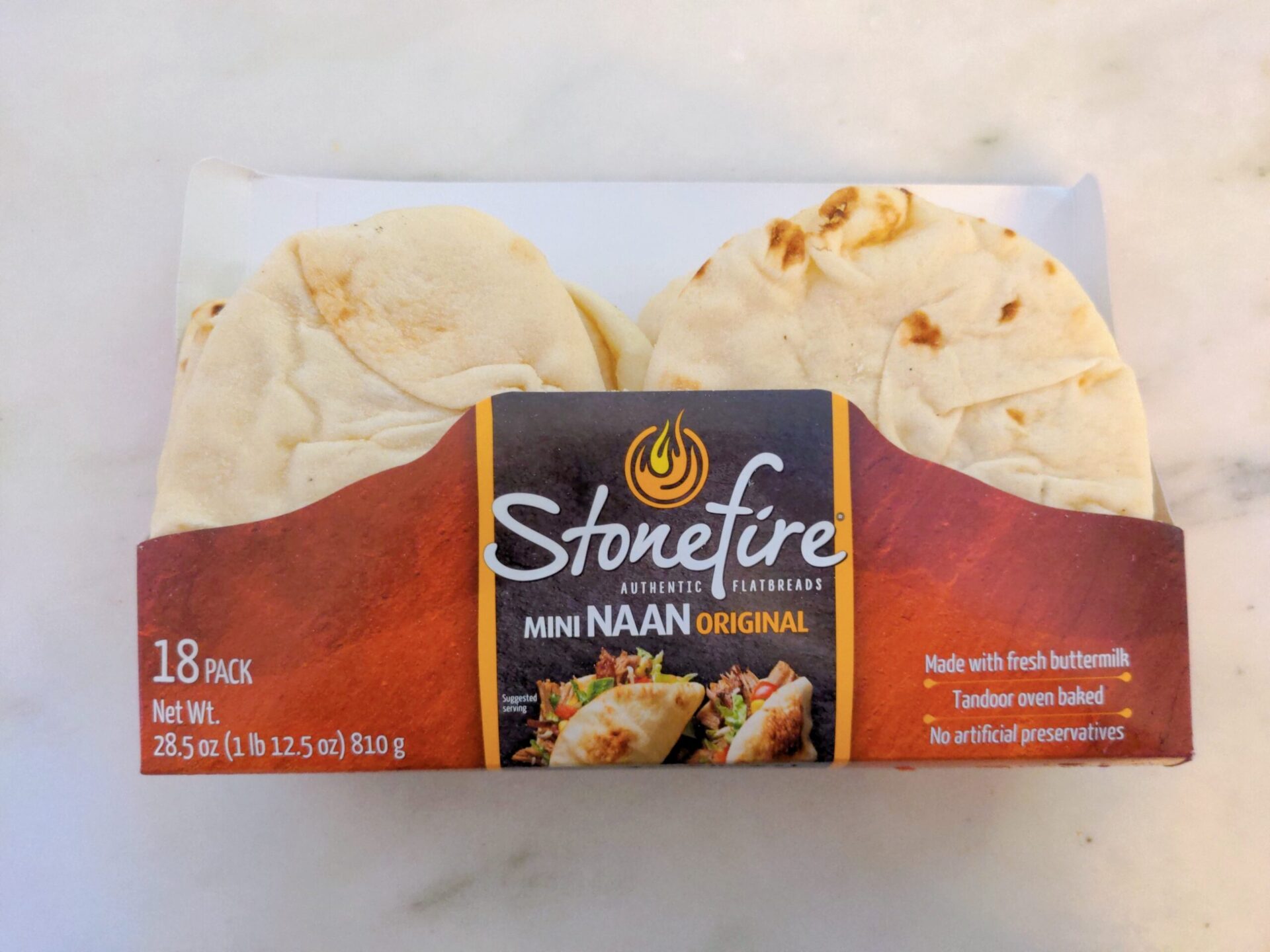 Stonefire Mini Naan Flatbread Costco scaled