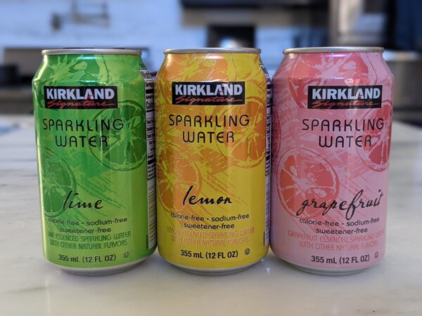 kirkland signature sparkling water variety pack