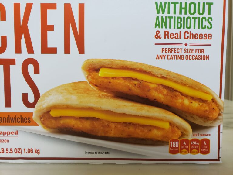 Close up Costco Chicken Melts scaled