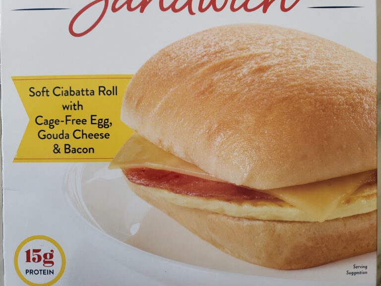 Costco Bacon Gouda Egg Sandwich scaled