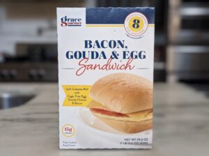 Costco Bacon Gouda Egg Sandwich Grace Gourmet Starbucks Clone scaled