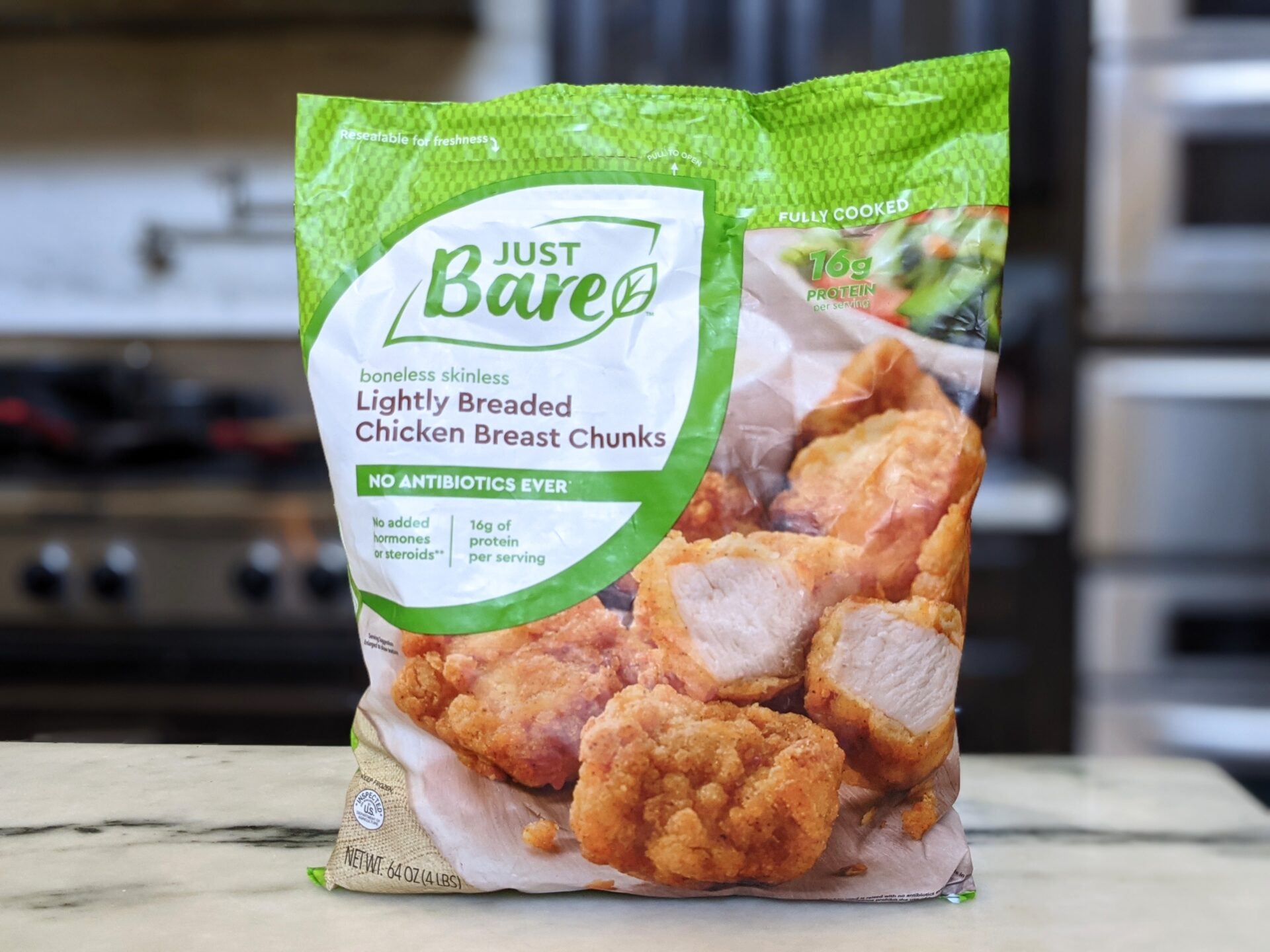 Just Bare Chicken Breast Pieces: Calories, Nutrition Analysis