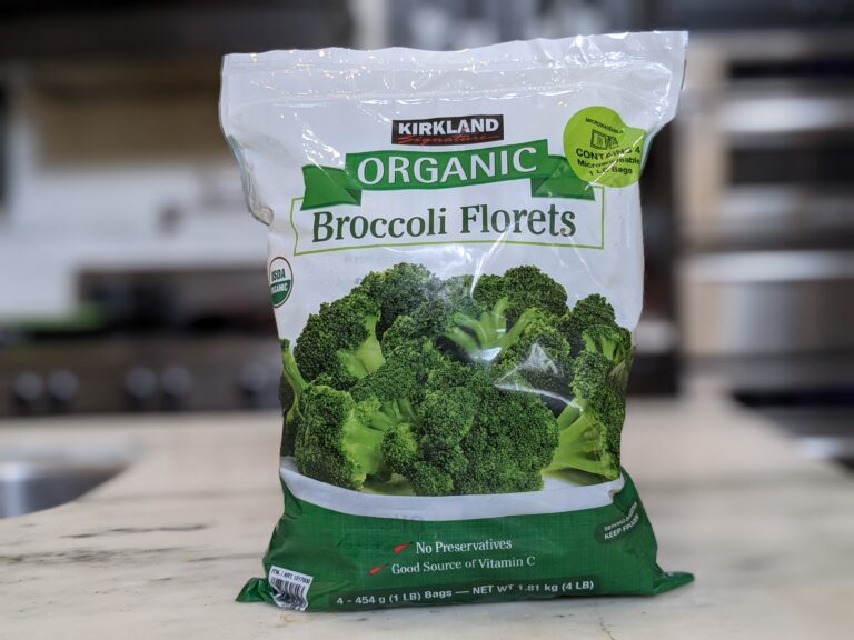 Costco Frozen Broccoli Florets Kirkland Signature scaled
