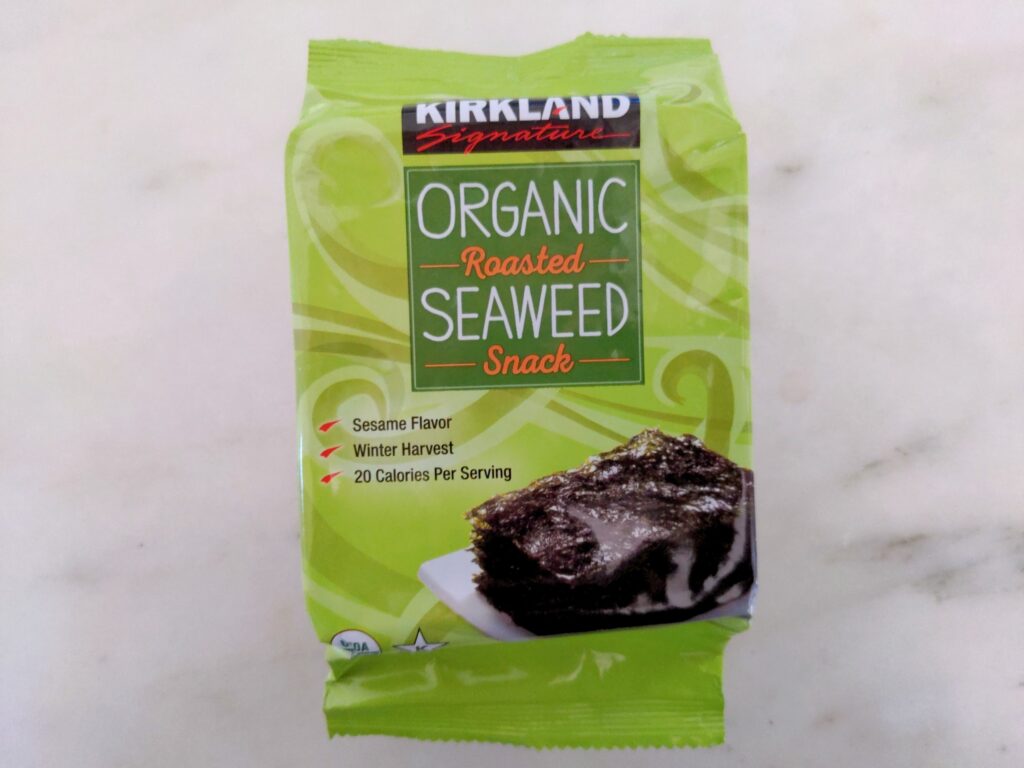 Costco Seaweed Snack Kirkland Signature scaled