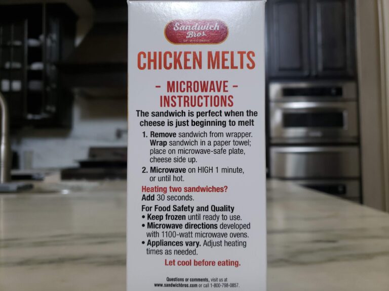 Heating Instructions for the Costco Chicken Melt scaled