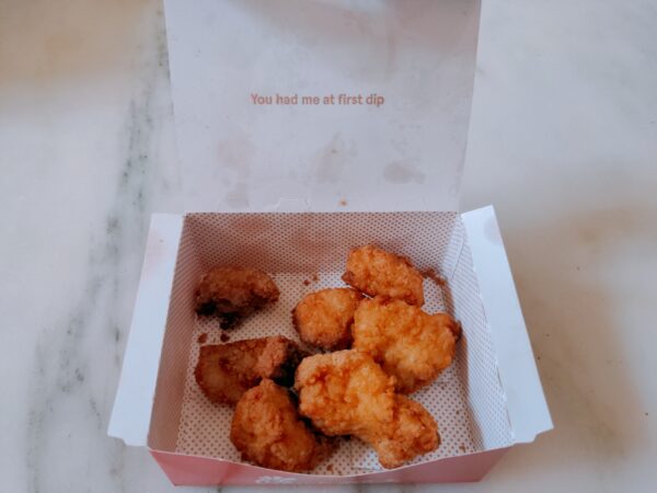 Just Bare Nuggets in Chick Fil A Box scaled
