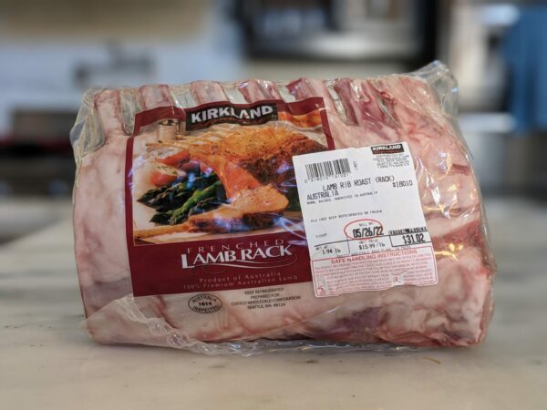 Costco Frenched Lamb Rack
