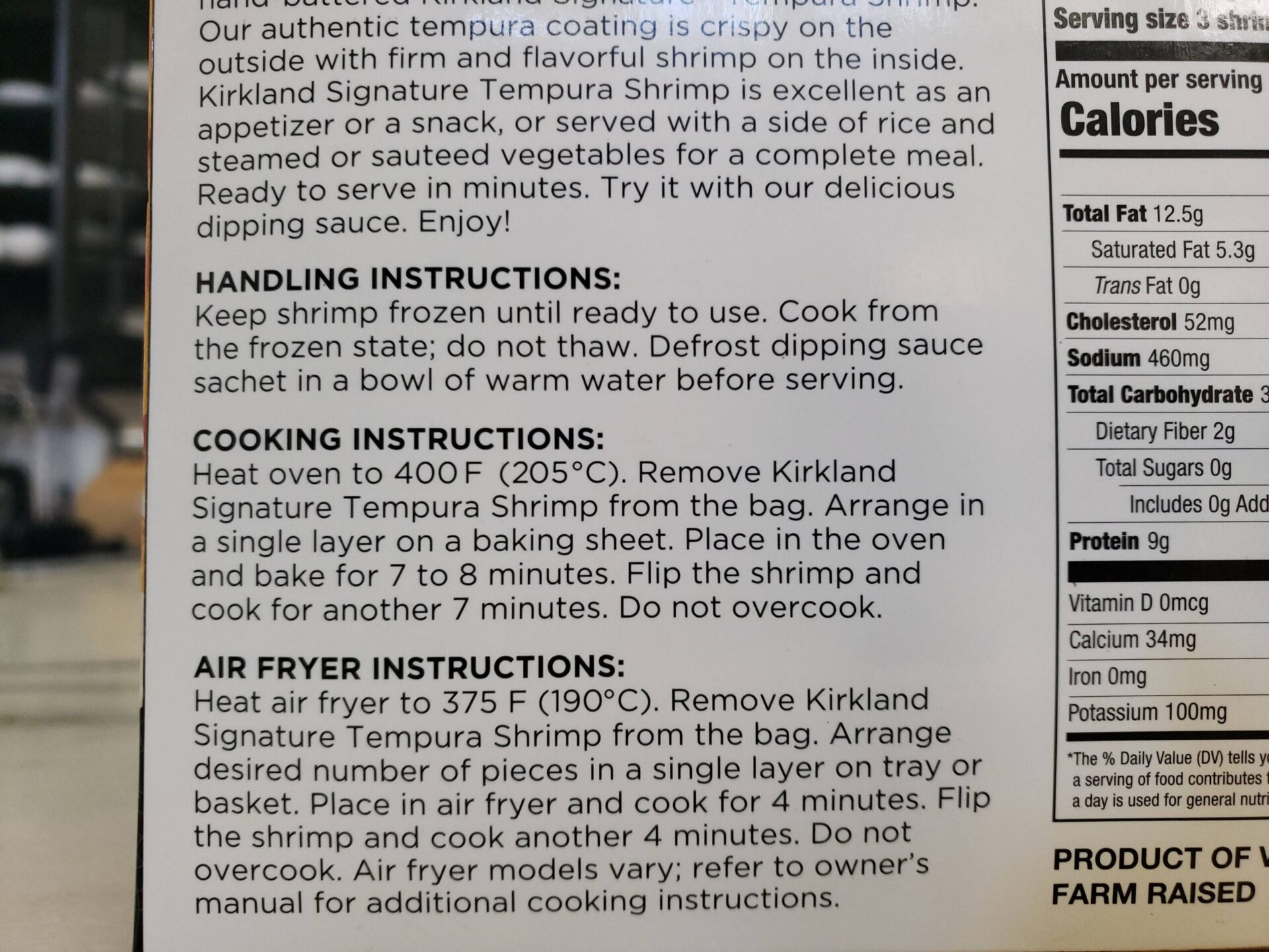 Costco-Shrimp-Tempura-cooking-instructions