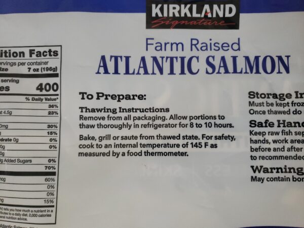 Costco Frozen Atlantic Salmon Fillets - Convenient & Tasty!