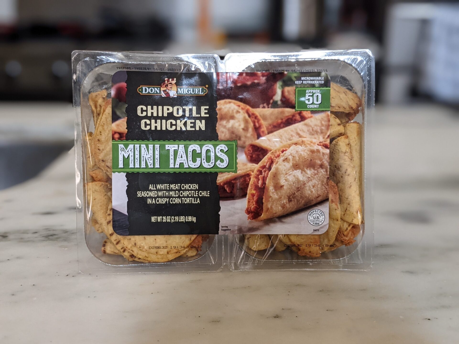 Costco Mini Tacos (Chicken) + Super Crispy Air Fryer Recipe