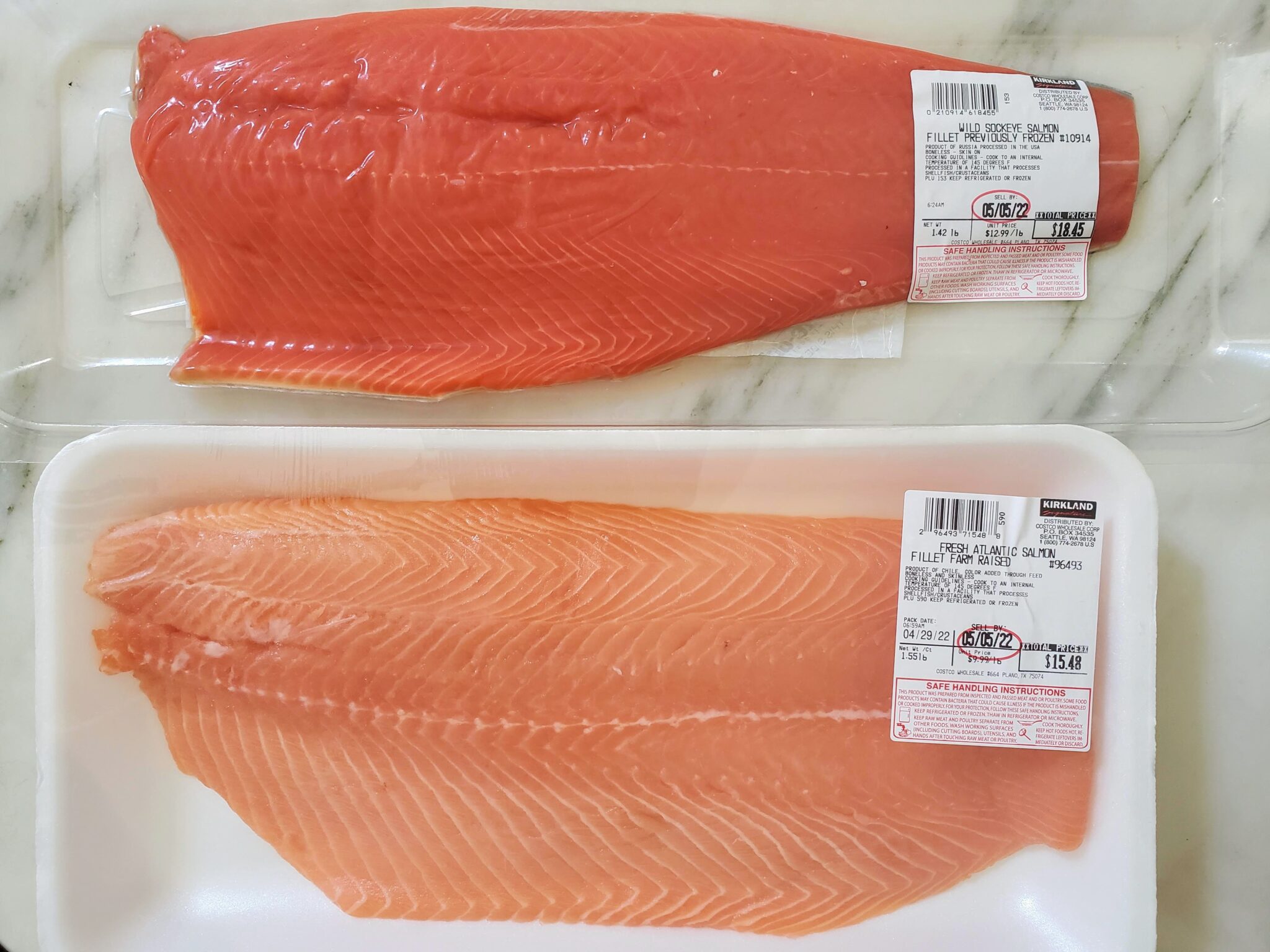 is costco salmon sushi grade
