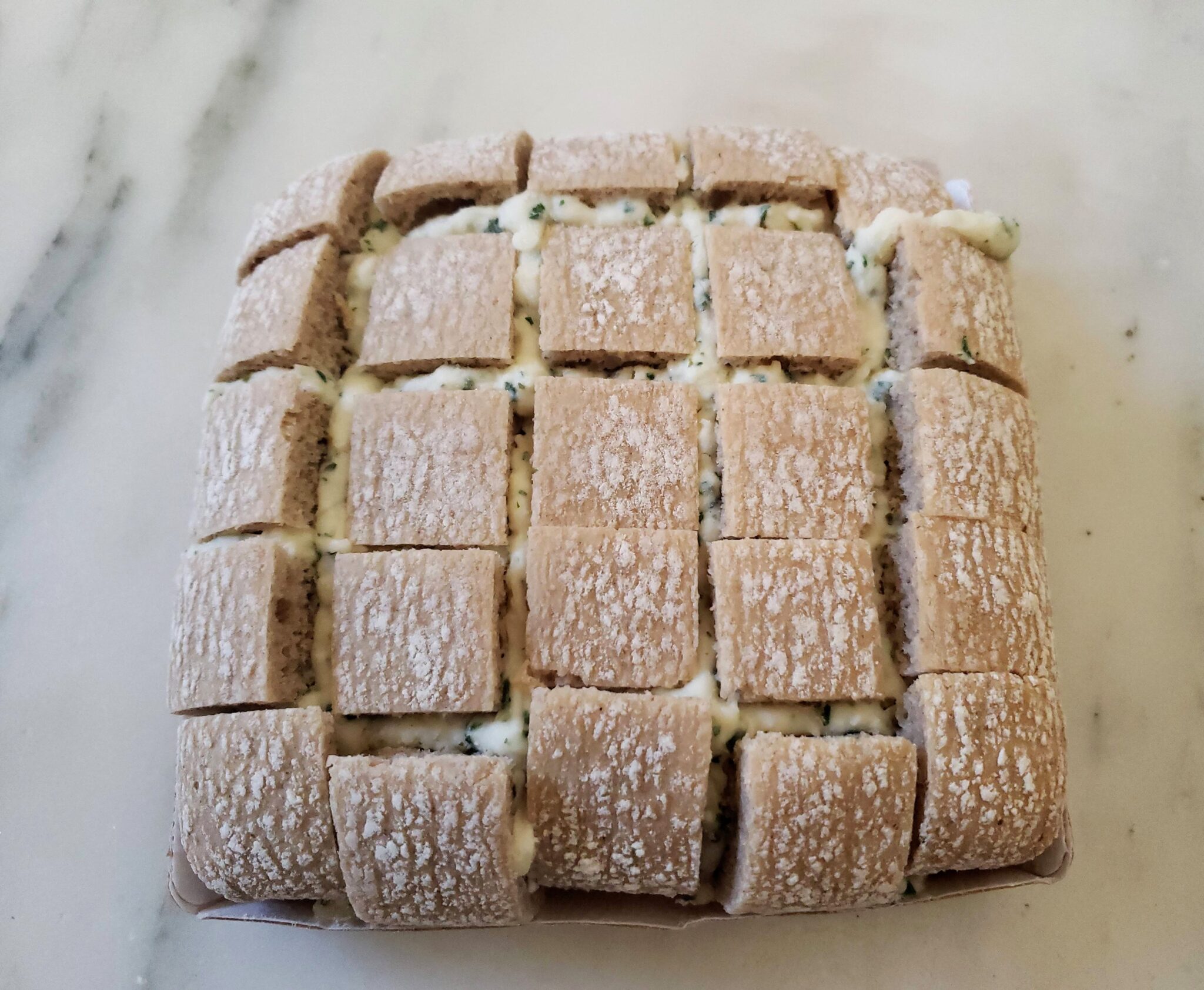 Costco Pull Apart Cheese Bread Garlic & Herb (Underwhelming)