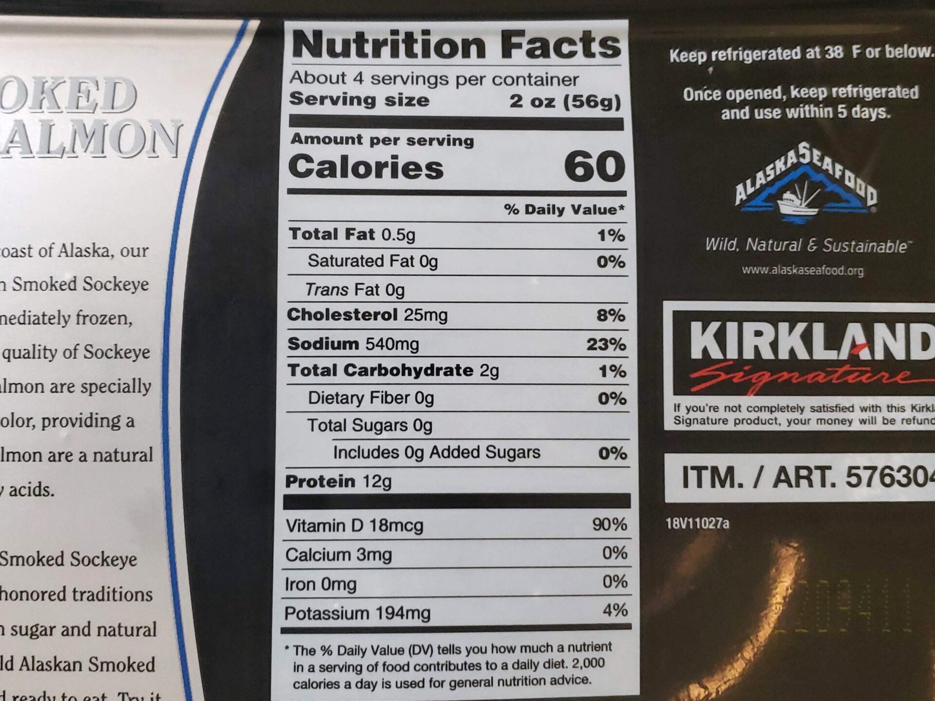 Costco-Smoked-Sockeye-Salmon-Nutritional-Information