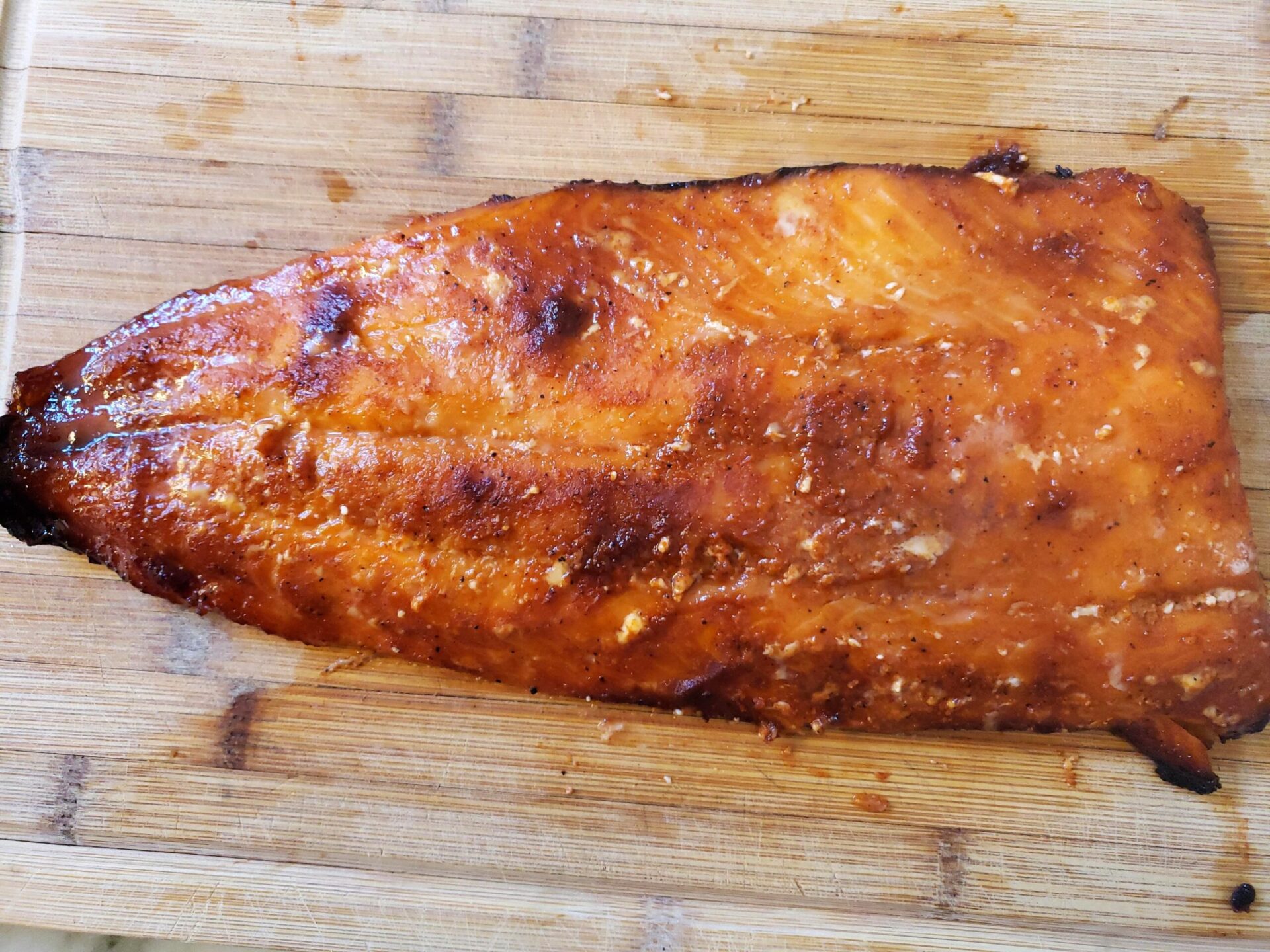 Hickory-Maple-Cedar-Planked-Salmon