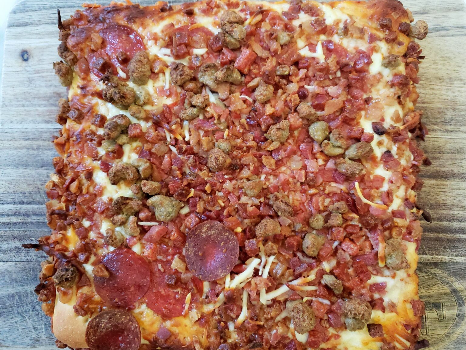 Costco Motor City Pizza Deep Dish + Cooking Instructions