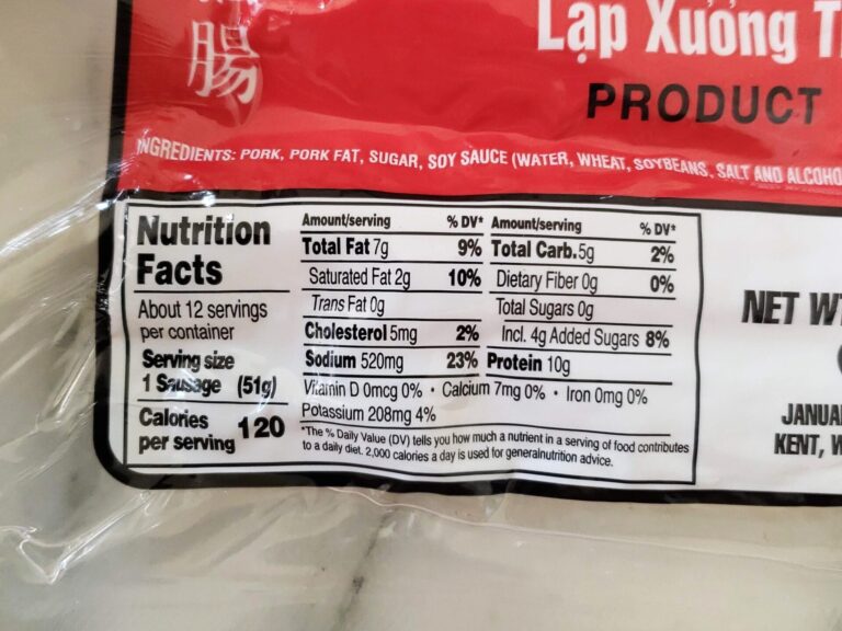 Chinese-Sausage-Nutritional-Information-Costco
