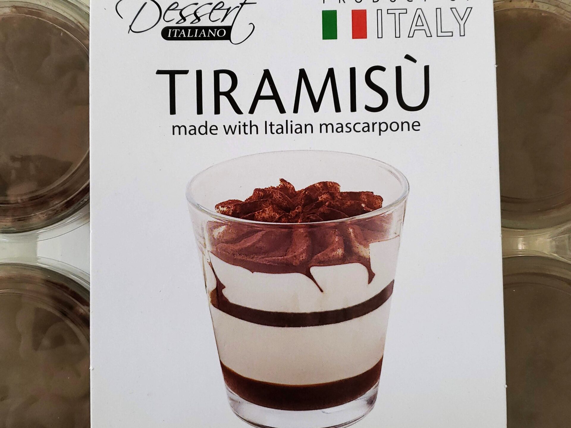 Costco Tiramisu Cups - (Amazing) + 6 Reusable Glass Cups