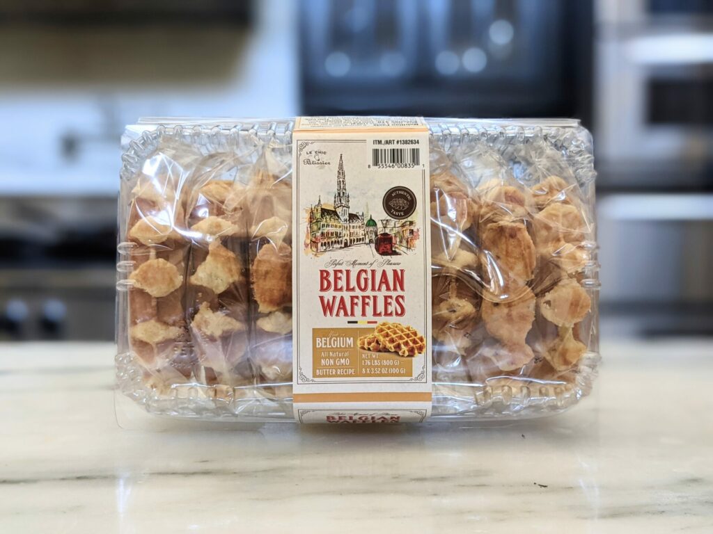 Costco Belgian Waffles - Heating Pro Tips + Topping Ideas