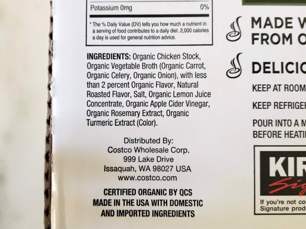Costco Chicken Bone Broth + Must Do Flavor Enhancement