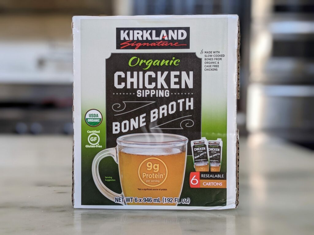 Costco Chicken Bone Broth + Must Do Flavor Enhancement