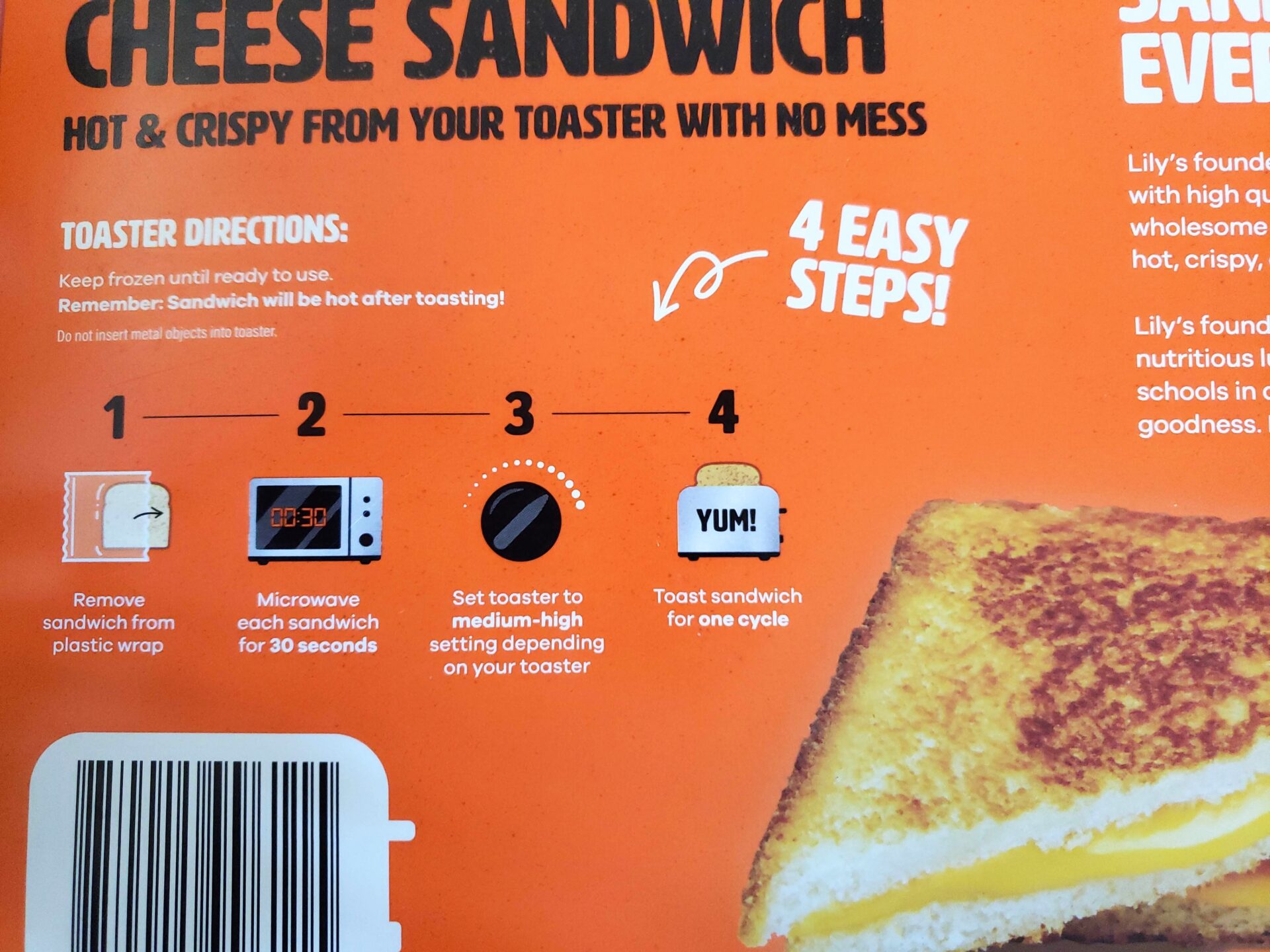 Toaster Grills Review! Frozen Grilled Cheese Sandwiches : r/Costco