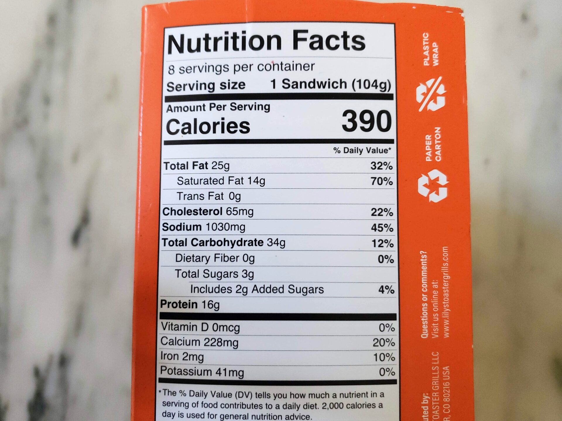 Costco-Grilled-Cheese-Sandwich-Nutritional-Information