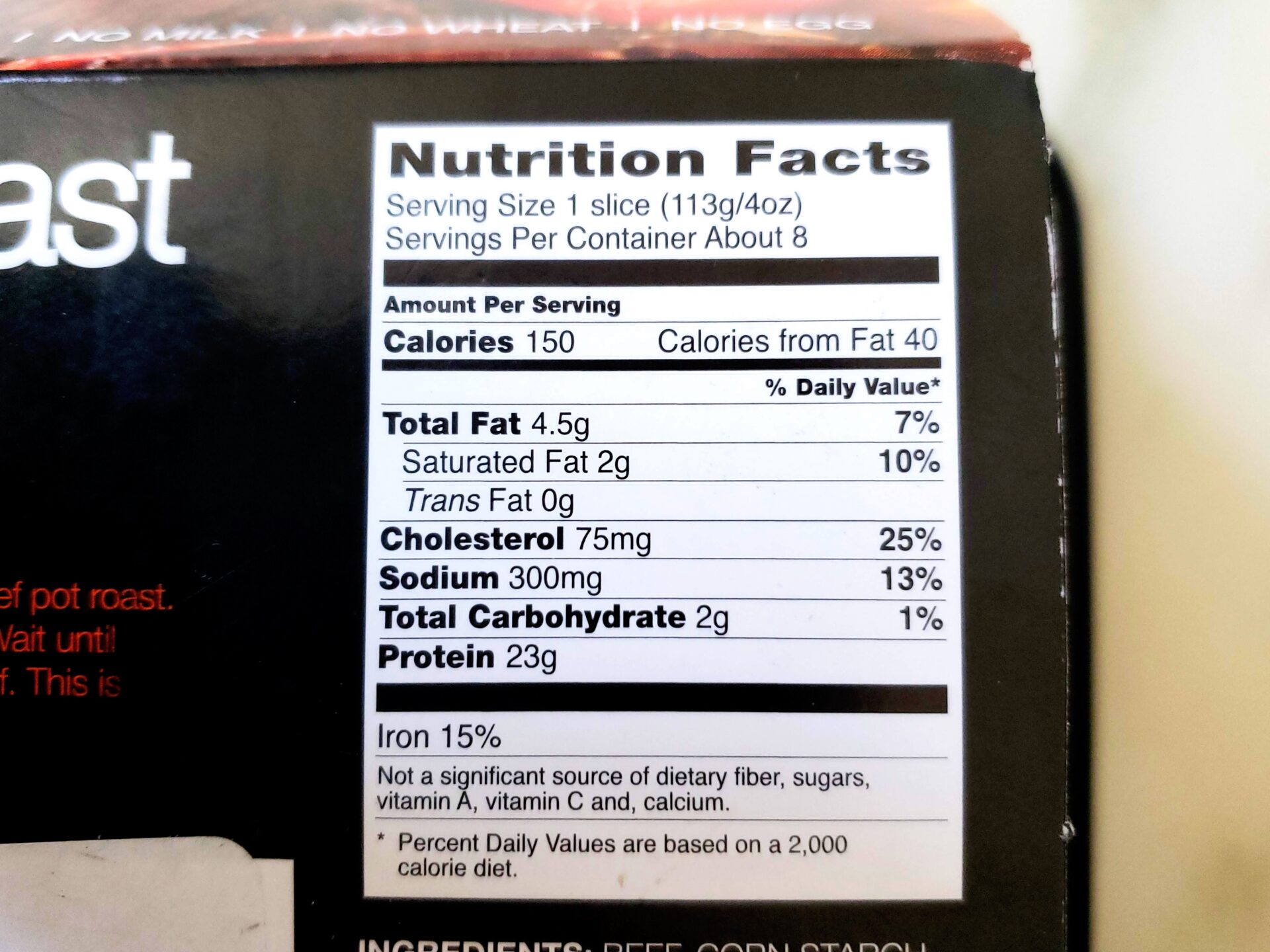 Costco-Pot-Roast-Nutritional-Information
