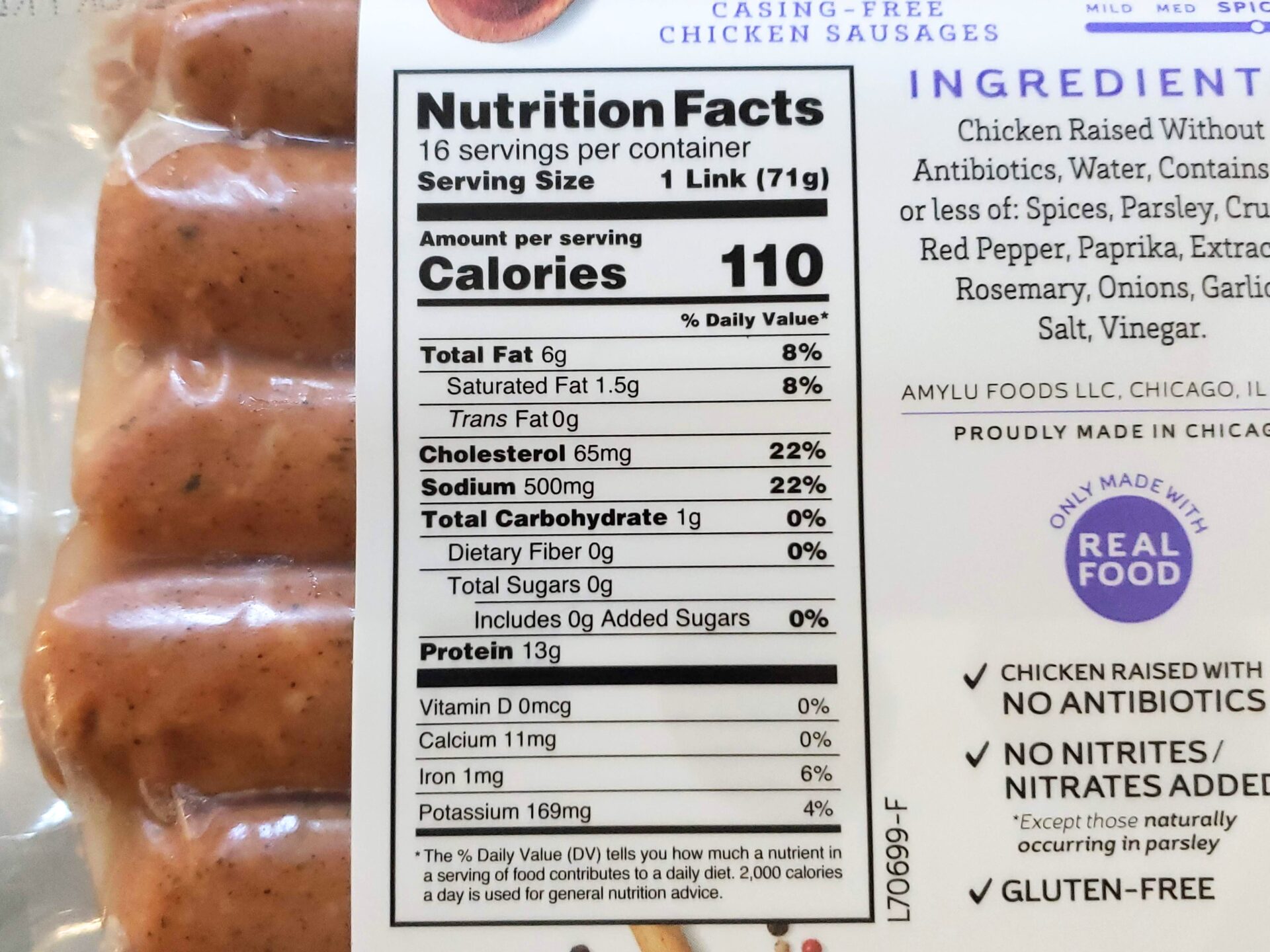 Chicken-Andouille-Sausage-Nutrition-and-Calories