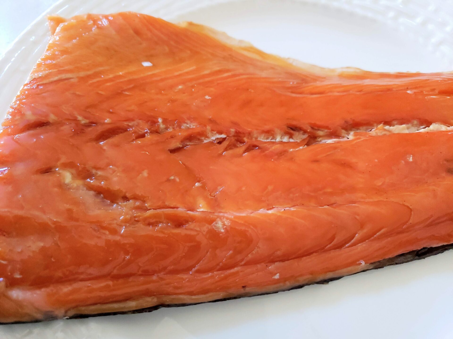 Costco Hot Smoked Salmon with Honey